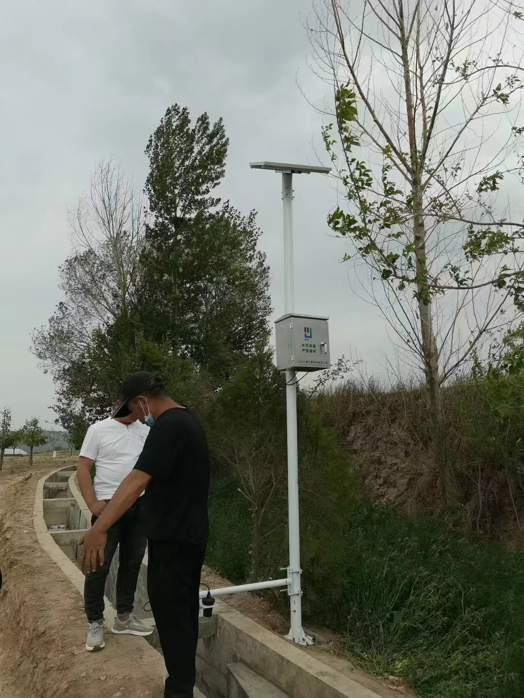甘肃华达建设工程有限公司安装现场